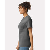 Gildan - Unisex Ultra Cotton® Pocket T-Shirt - 2300 - Charcoal