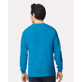 Gildan - Unisex Ultra Cotton® Long Sleeve T-Shirt - 2400 - Sapphire