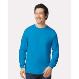 Gildan - Unisex Ultra Cotton® Long Sleeve T-Shirt - 2400 - Sapphire