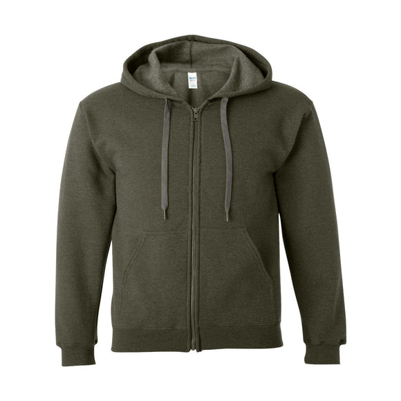 Gildan - Heavy Blend™ Vintage Full-Zip Hooded Sweatshirt - 18700 - Moss