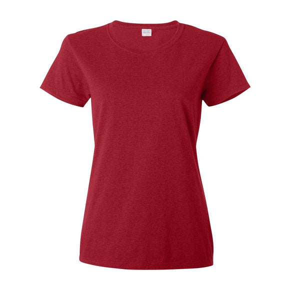 Gildan - Heavy Cotton™ Women’s T-Shirt - 5000L - Antique Cherry Red