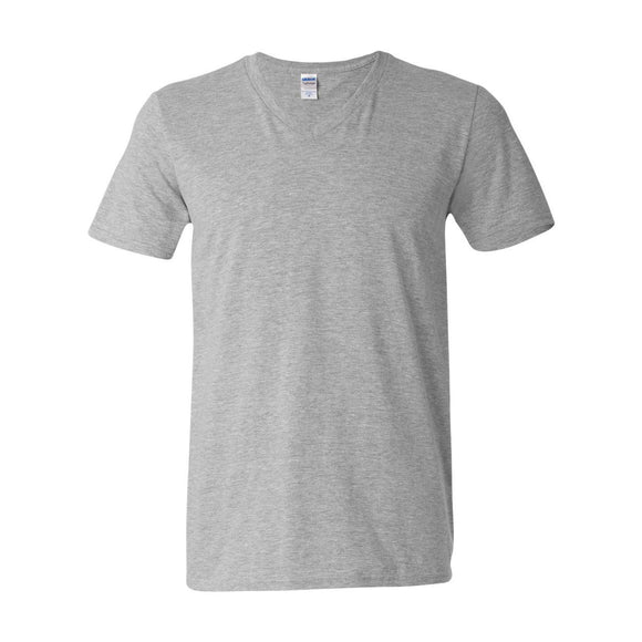 64V00 Gildan Softstyle® V-Neck T-Shirt Sport Grey