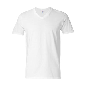 Gildan - Softstyle® V-Neck T-Shirt - 64V00 - White