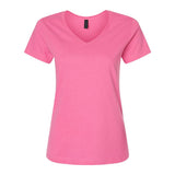 Gildan - Women's Softstyle® V-Neck T-Shirt - 64V00L - Azalea