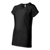 Gildan - Women's Softstyle® V-Neck T-Shirt - 64V00L - Black