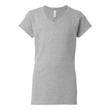 Gildan - Women's Softstyle® V-Neck T-Shirt - 64V00L - Sport Grey