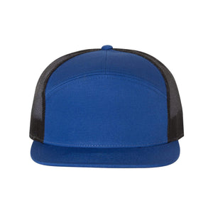 Richardson - Seven-Panel Trucker Cap - 168 - Royal/ Black