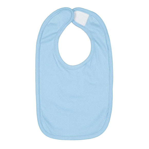 Rabbit Skins - Infant Premium Jersey Bib - 1005 - Light Blue