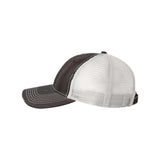 Sportsman - Bounty Dirty-Washed Mesh-Back Cap - 3150 - Black/ Silver