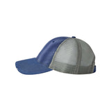 Valucap - Bounty Dirty-Washed Mesh-Back Cap - 3150 - Ocean/ Sage