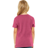 BELLA + CANVAS - Youth Jersey Tee - 3001Y - Berry