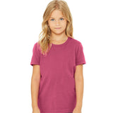 BELLA + CANVAS - Youth Jersey Tee - 3001Y - Berry