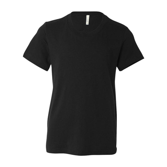 BELLA + CANVAS - Youth Jersey Tee - 3001Y - Black