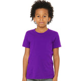 BELLA + CANVAS - Youth Jersey Tee - 3001Y - Team Purple