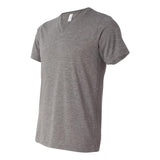 BELLA + CANVAS - Unisex Triblend V-Neck Tee - 3415 - Grey Triblend