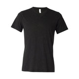 BELLA + CANVAS - Unisex Triblend V-Neck Tee - 3415 - Charcoal Black Triblend