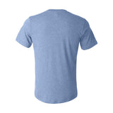 BELLA + CANVAS - Unisex Triblend V-Neck Tee - 3415 - Blue Triblend