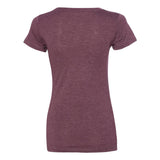 BELLA + CANVAS - Women's Triblend Tee - 8413 - Maroon Triblend