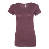 BELLA + CANVAS - Women's Triblend Tee - 8413 - Maroon Triblend