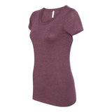 BELLA + CANVAS - Women's Triblend Tee - 8413 - Maroon Triblend