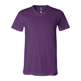 BELLA + CANVAS - Unisex Jersey V-Neck Tee - 3005 - Team Purple