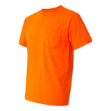JERZEES - Unisex Dri-Power® 50/50 Pocket T-Shirt - 29MPR - Safety Orange