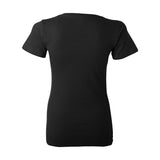 BELLA + CANVAS - Women’s Jersey Deep V-Neck Tee - 6035 - Black