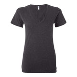 BELLA + CANVAS - Women’s Jersey Deep V-Neck Tee - 6035 - Dark Grey Heather