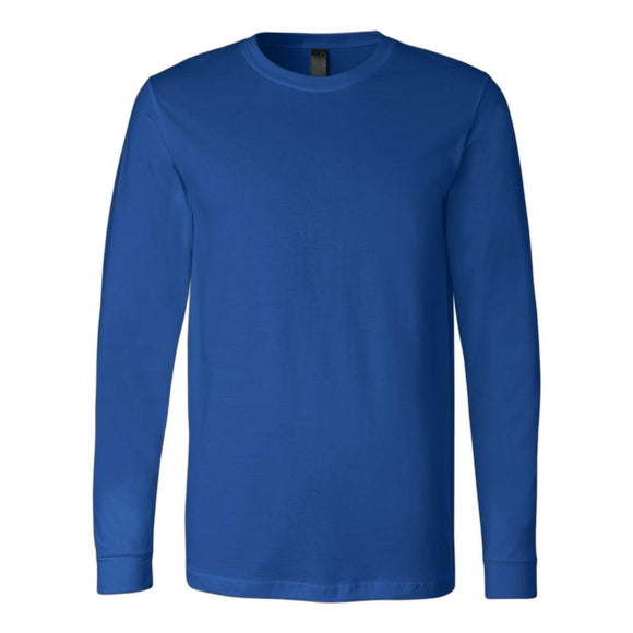 BELLA + CANVAS - Jersey Long Sleeve Tee - 3501 - True Royal