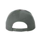 YP Classics - Premium Flat Bill Snapback Cap - 6089M - Dark Grey