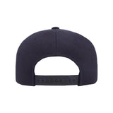 YP Classics - Premium Flat Bill Snapback Cap - 6089M - Dark Navy