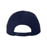 YP Classics - Premium Flat Bill Snapback Cap - 6089M - Navy