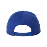 YP Classics - Premium Flat Bill Snapback Cap - 6089M - Royal Blue