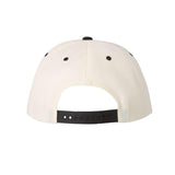 YP Classics - Premium Flat Bill Snapback Cap - 6089M - Natural/ Black