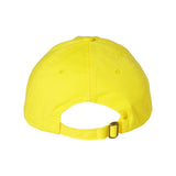 Valucap - Adult Bio-Washed Classic Dad Hat - VC300A - Neon Yellow