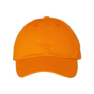 Valucap - Adult Bio-Washed Classic Dad Hat - VC300A - Neon Orange