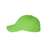 Valucap - Adult Bio-Washed Classic Dad Hat - VC300A - Neon Green