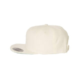 YP Classics - Premium Flat Bill Snapback Cap - 6089M - Natural