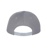 YP Classics - Premium Flat Bill Snapback Cap - 6089M - Silver