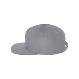 YP Classics - Premium Flat Bill Snapback Cap - 6089M - Silver