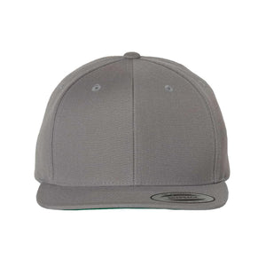 YP Classics - Premium Flat Bill Snapback Cap - 6089M - Silver