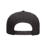 YP Classics - Five-Panel Cotton Twill Snapback Cap - 6007 - Black