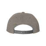 YP Classics - Five-Panel Cotton Twill Snapback Cap - 6007 - Grey