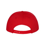 YP Classics - Five-Panel Cotton Twill Snapback Cap - 6007 - Red