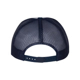 YP Classics - Five-Panel Classic Trucker Cap - 6006 - Navy/ White/ Navy