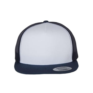 YP Classics - Five-Panel Classic Trucker Cap - 6006 - Navy/ White/ Navy