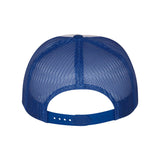 YP Classics - Five-Panel Classic Trucker Cap - 6006 - Royal/ White/ Royal