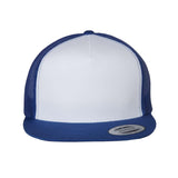 YP Classics - Five-Panel Classic Trucker Cap - 6006 - Royal/ White/ Royal