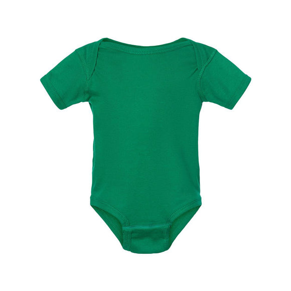 Rabbit Skins - Infant Baby Rib Bodysuit - 4400 - Kelly