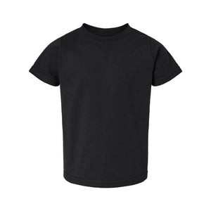 Rabbit Skins - Toddler Fine Jersey Tee - 3321 - Black